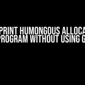 How to Print Humongous Allocations in a Java Program Without Using GC Logs?